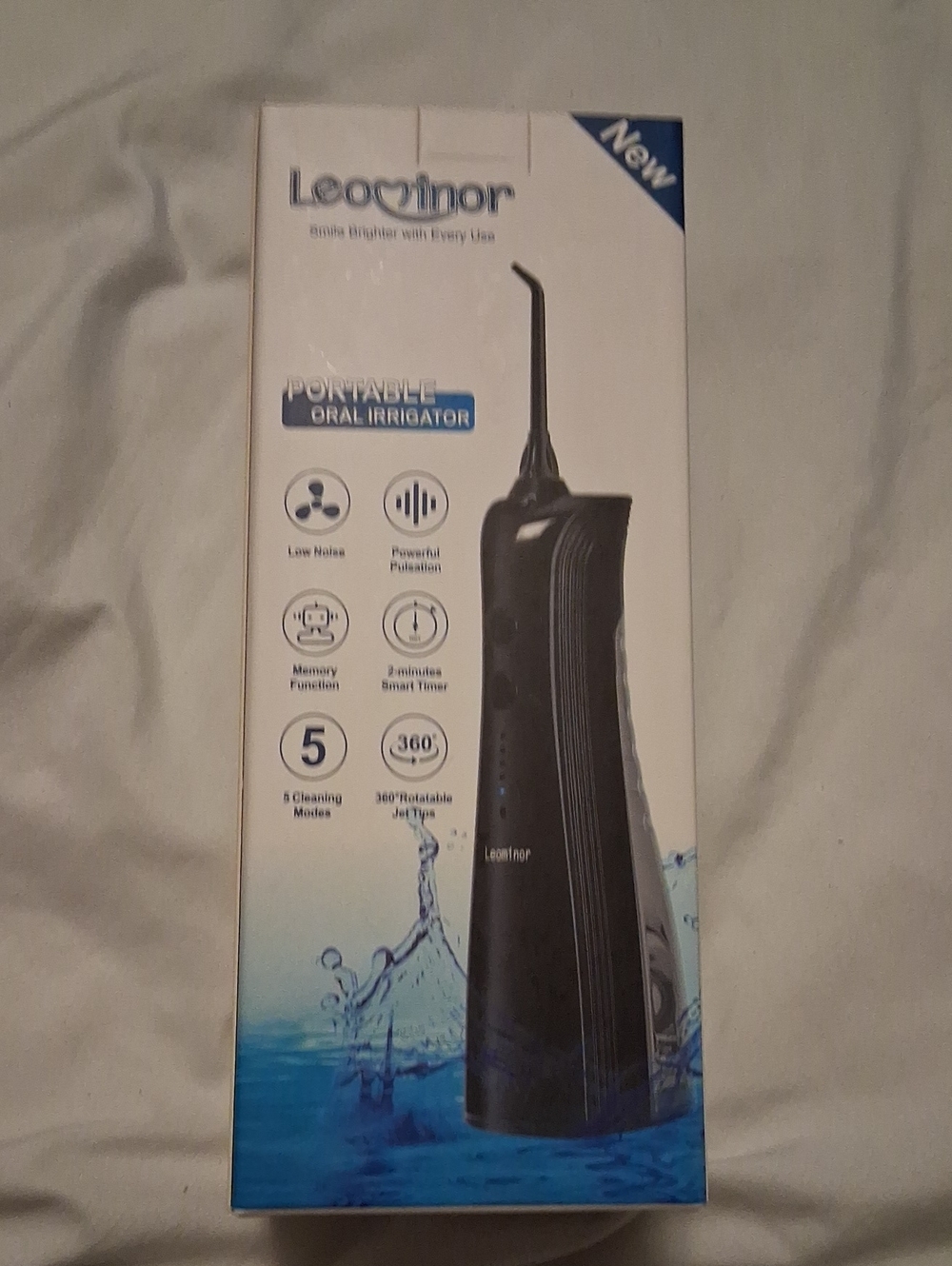 Portable Oral Irrigator - Black